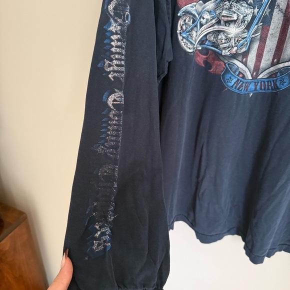 Vintage Orange County Choppers graphic biker long sleeve tee - Picture 4 of 7